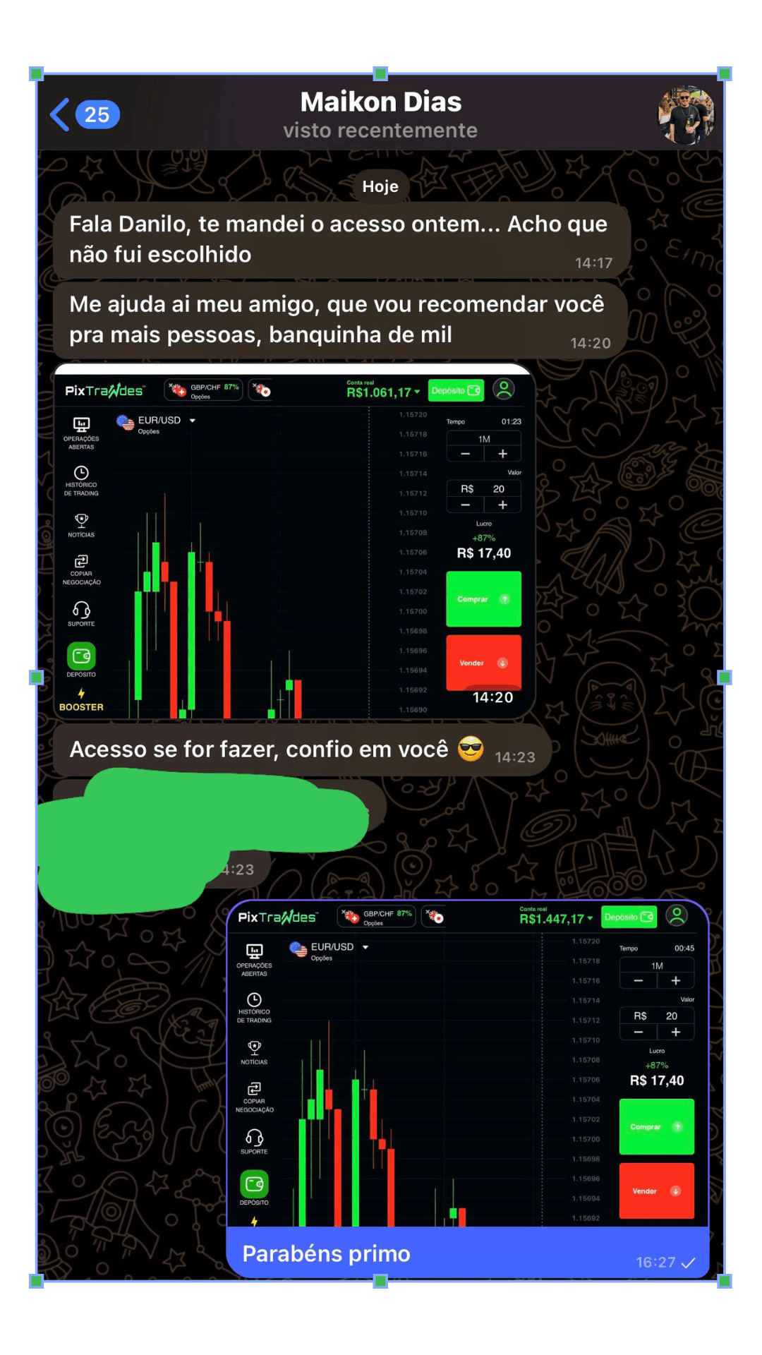 trader  money brasil